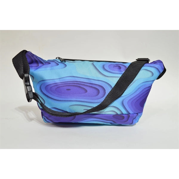 4 Zipper Fanny Pack w/ Full Wrap (12.8" x 5" x 2")