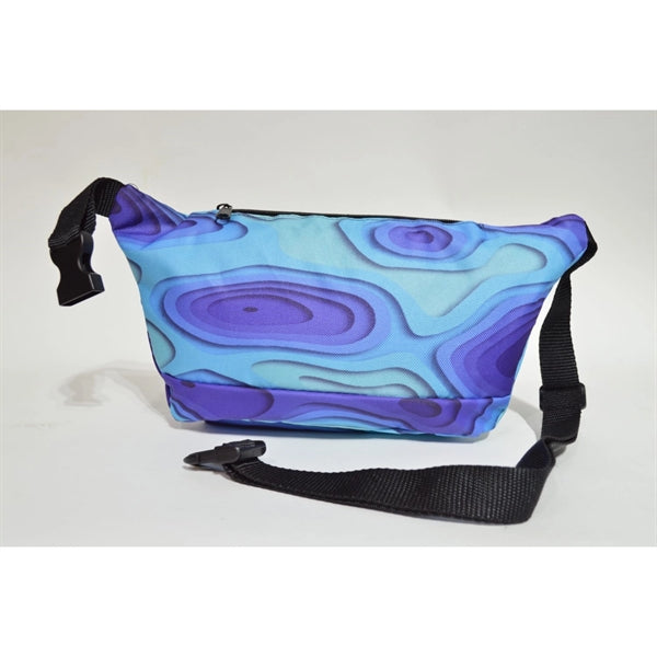 4 Zipper Fanny Pack w/ Full Wrap (12.8" x 5" x 2")