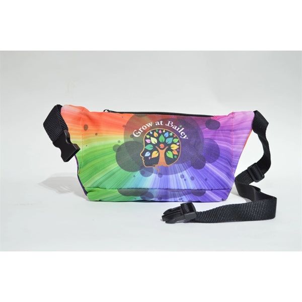 Rock'it 3-Day 3 Zipper Fanny Pack w/ Full Wrap Sublimation