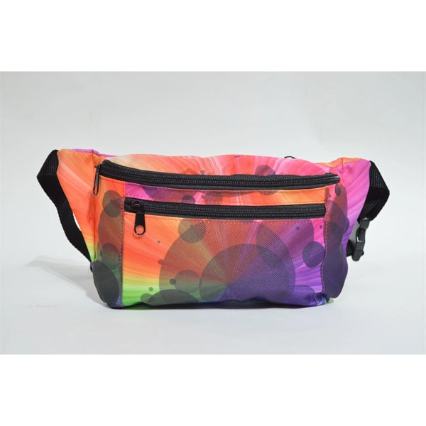 Rock'it 3-Day 3 Zipper Fanny Pack w/ Full Wrap Sublimation