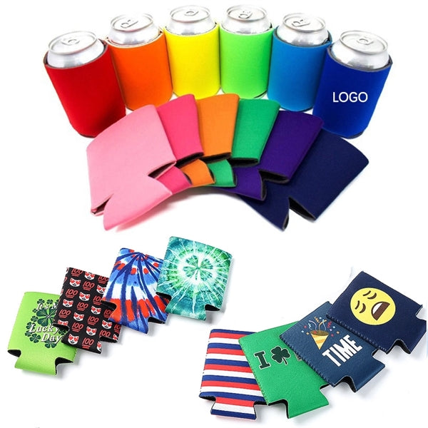 Beer Can Cooler Insulated Neoprene Sleeve