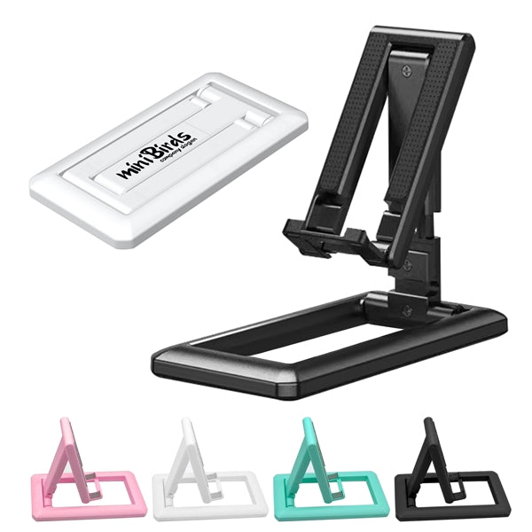 Adjustable Folding Desktop Phone Holder & Tablet Stand