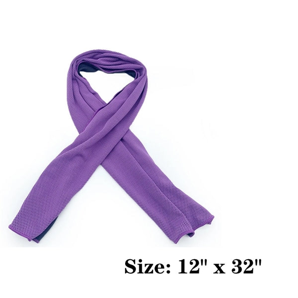 30cm x 80cm Branded Cooling Towel
