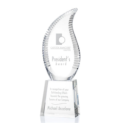 Harmony Flame Award - Deep Etch