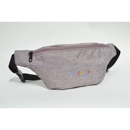 Waterproof 13"W x 6"H Heathered Fanny Packs w/ 1 Zipper