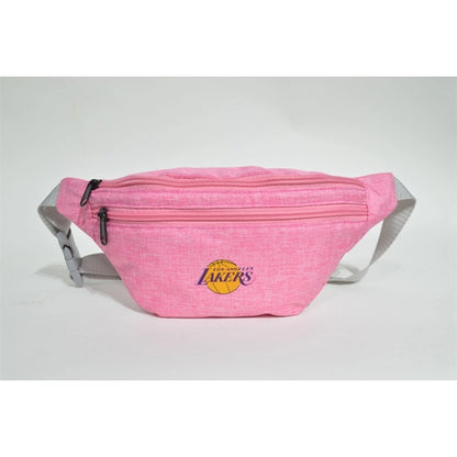 Waterproof 13"W x 6"H Heathered Fanny Packs w/ 3 Zippers