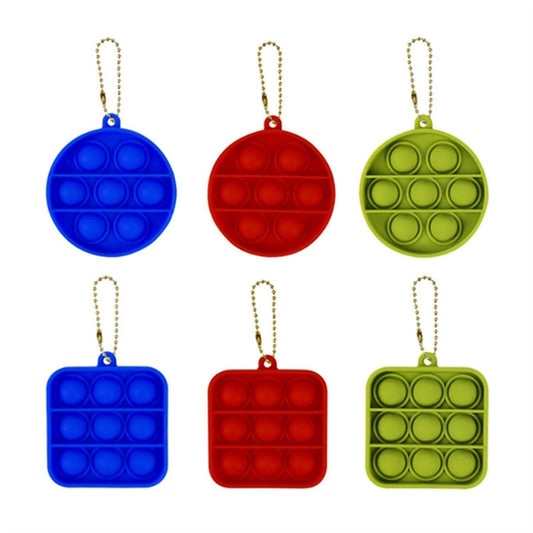 Pop It Up Keychain Fidget Toy