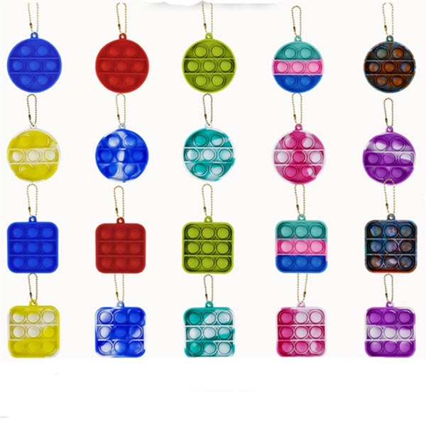 Pop It Up Keychain Fidget Toy