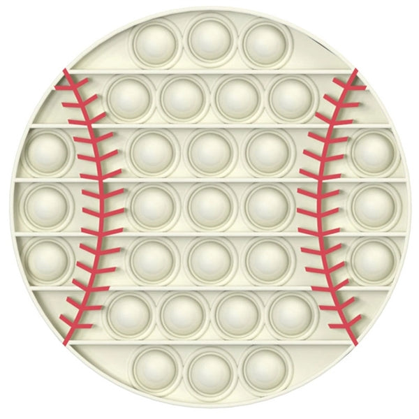Sports Ball Fidget Toys Push Bubble Popper