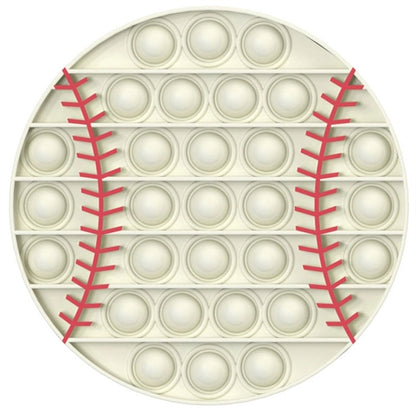 Sports Ball Fidget Toys Push Bubble Popper