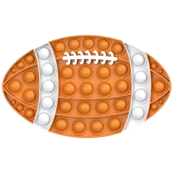 Sports Ball Fidget Toys Push Bubble Popper