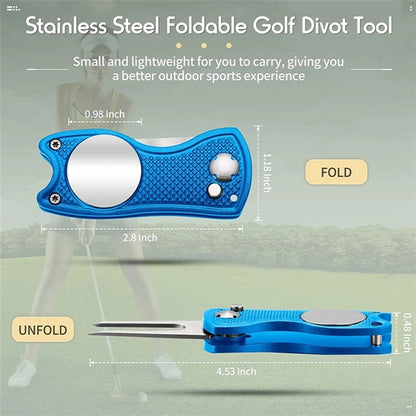 Divot Tool With Ball Marker