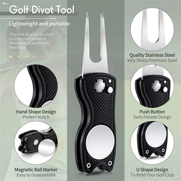 Divot Tool With Ball Marker