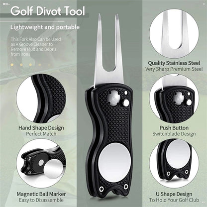 Divot Tool With Ball Marker