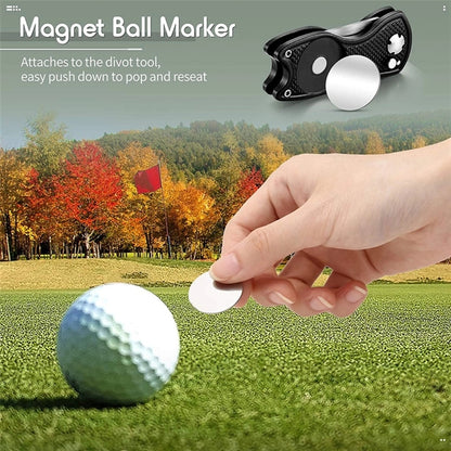 Divot Tool With Ball Marker
