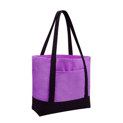 10oz. Two-Tone Canvas Boat Tote