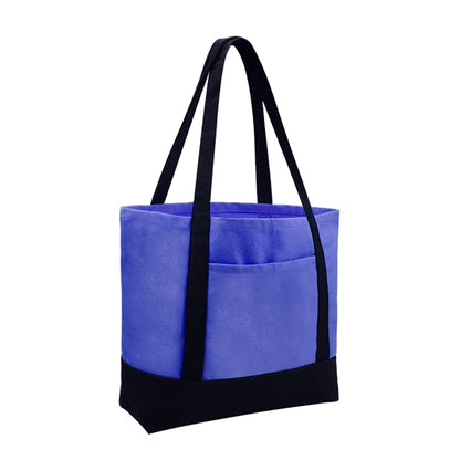 10oz. Two-Tone Canvas Boat Tote