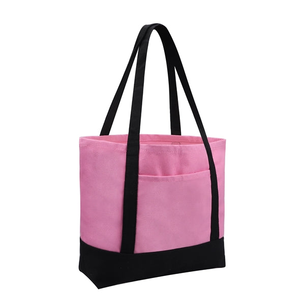 10oz. Two-Tone Canvas Boat Tote