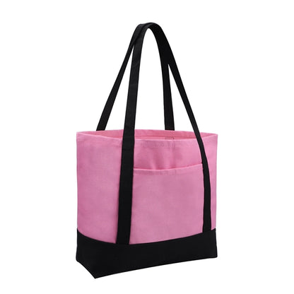 10oz. Two-Tone Canvas Boat Tote