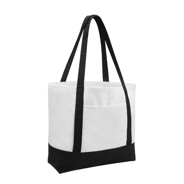 10oz. Two-Tone Canvas Boat Tote