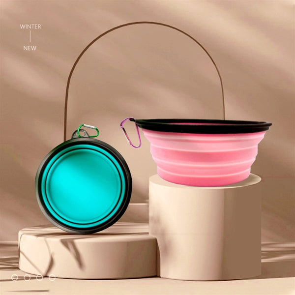 Tag Along Collapsible Pet Bowl
