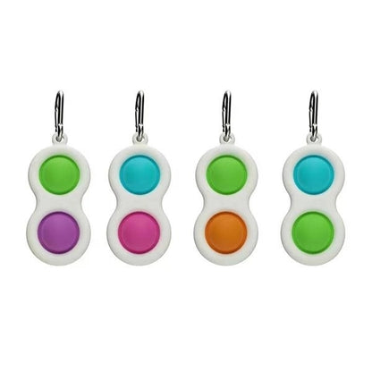 Fidget Toy Popper Keychain