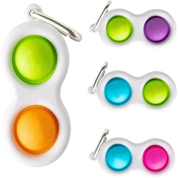 Fidget Toy Popper Keychain