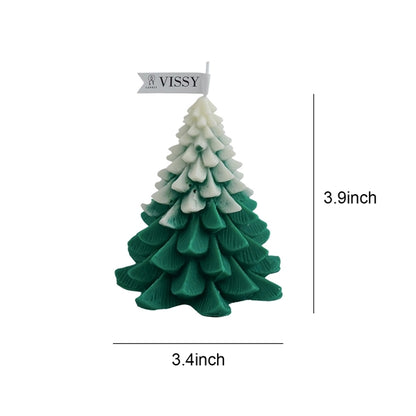 Christmas Tree Shape Scented Candle Gift