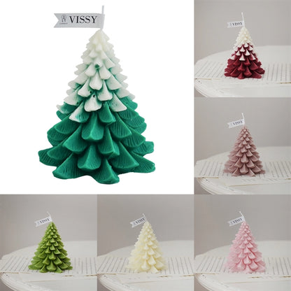 Christmas Tree Shape Scented Candle Gift