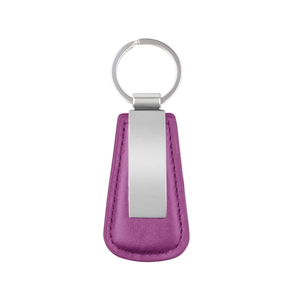 PU Leather Metal Key Tag
