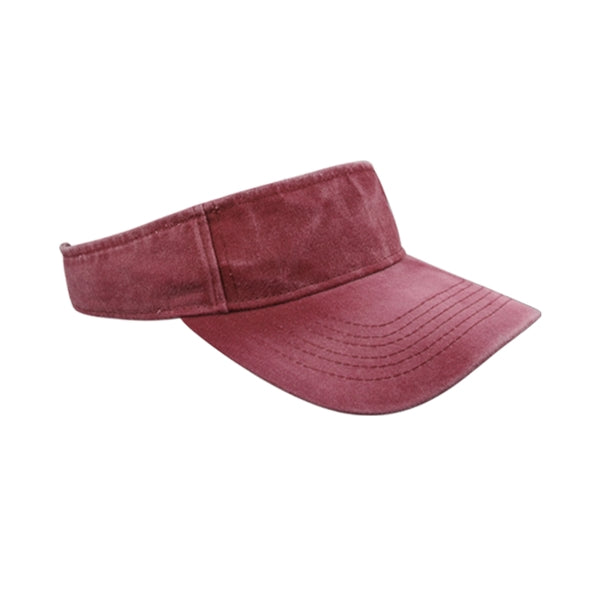 Pigment Dyed Washed Sun Visor