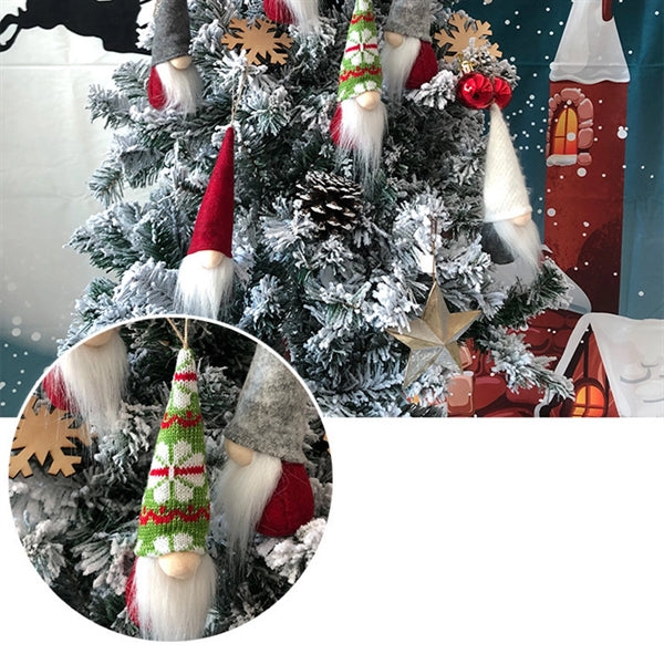 Christmas Faceless Old Man Dwarf Plush Doll Pendant