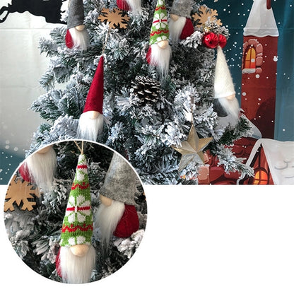 Christmas Faceless Old Man Dwarf Plush Doll Pendant