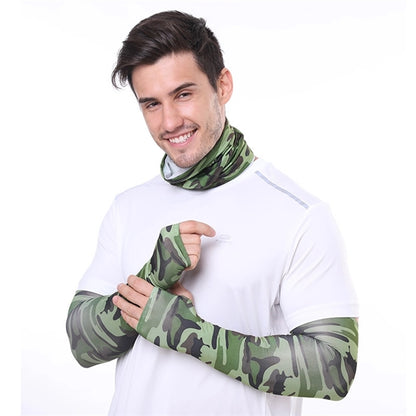 COMBO - Arm sleeves & Neck Gaiter w/ Full Bleed Sublimation