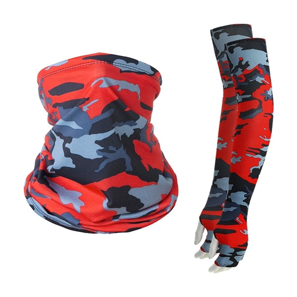 COMBO - Arm sleeves & Neck Gaiter w/ Full Bleed Sublimation
