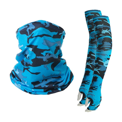 COMBO - Arm sleeves & Neck Gaiter w/ Full Bleed Sublimation