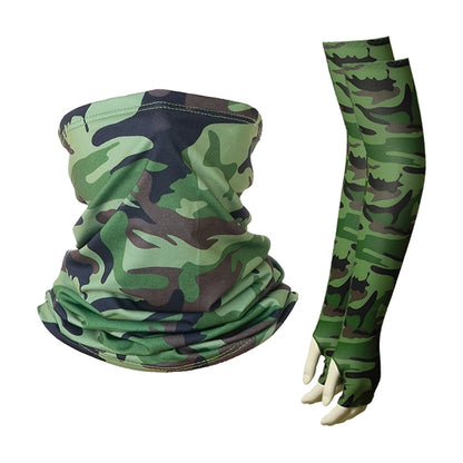 COMBO - Arm sleeves & Neck Gaiter w/ Full Bleed Sublimation