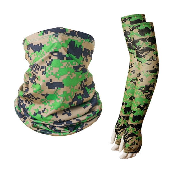 COMBO - Arm sleeves & Neck Gaiter w/ Full Bleed Sublimation