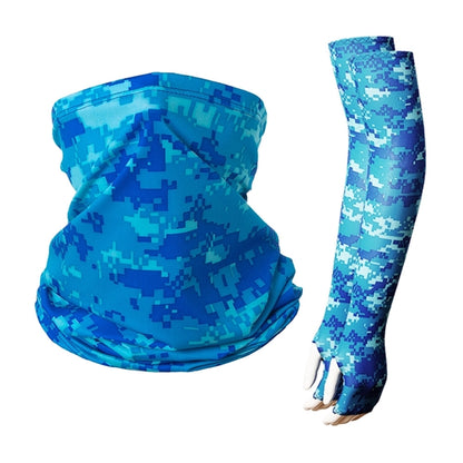 COMBO - Arm sleeves & Neck Gaiter w/ Full Bleed Sublimation