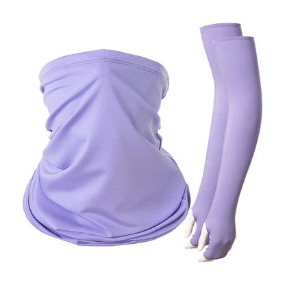 COMBO - Arm sleeves & Neck Gaiter w/ Full Bleed Sublimation