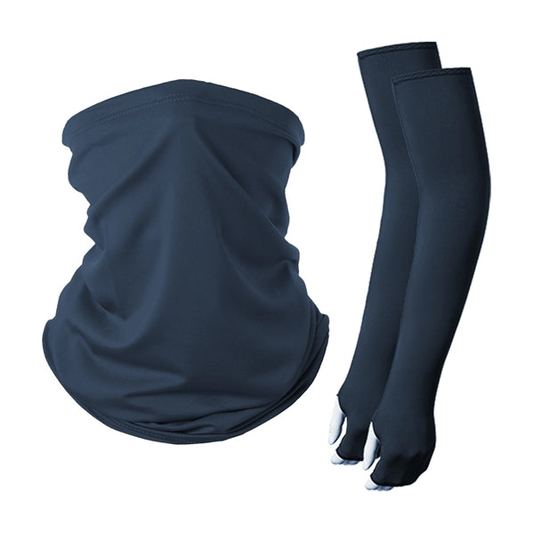 COMBO - Arm sleeves & Neck Gaiter w/ Full Bleed Sublimation