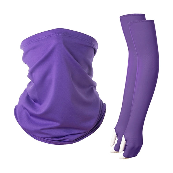 COMBO - Arm sleeves & Neck Gaiter w/ Full Bleed Sublimation