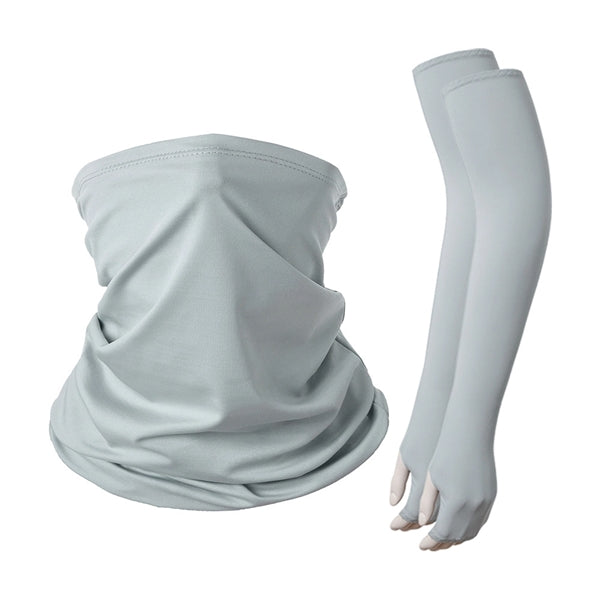 COMBO - Arm sleeves & Neck Gaiter w/ Full Bleed Sublimation