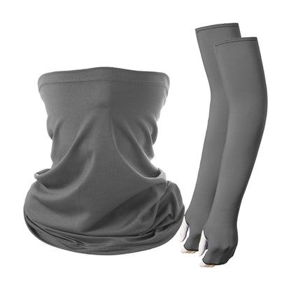 COMBO - Arm sleeves & Neck Gaiter w/ Full Bleed Sublimation