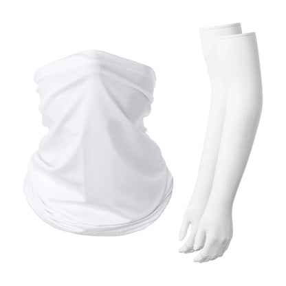 COMBO - Arm sleeves & Neck Gaiter w/ Full Bleed Sublimation