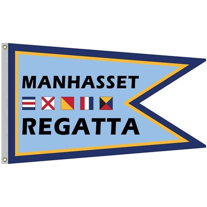 36" x 60" Single Reverse Knitted Polyester Swallowtail  Flag