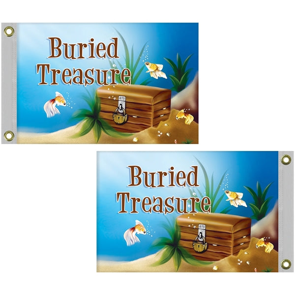 12" x 18" Double Sided Knitted Polyester Boat Flag