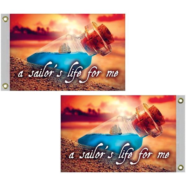 16" x 24" Double Sided Knitted Polyester Boat Flag