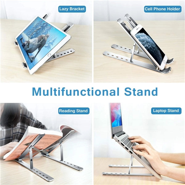 Adjustable Aluminum Laptop Computer Stand