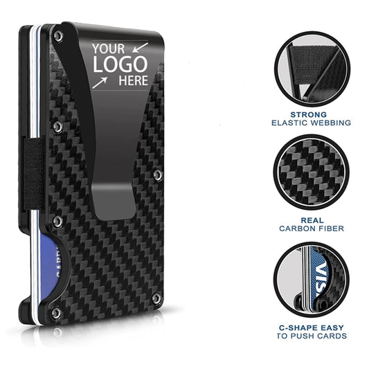 Carbon Fiber Minimalist Wallet for Men